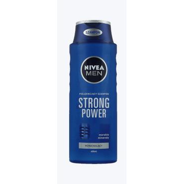Nivea For Men -  NIVEA MEN Active Power System wzmacniający szampon do włosów morskie minerały 400 ml